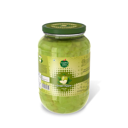 The Tea Planet Popping Boba - Green Apple
